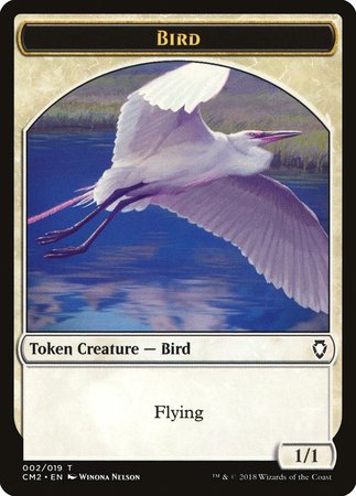 Bird Token [Commander Anthology Volume II Tokens] | Dumpster Cat Games