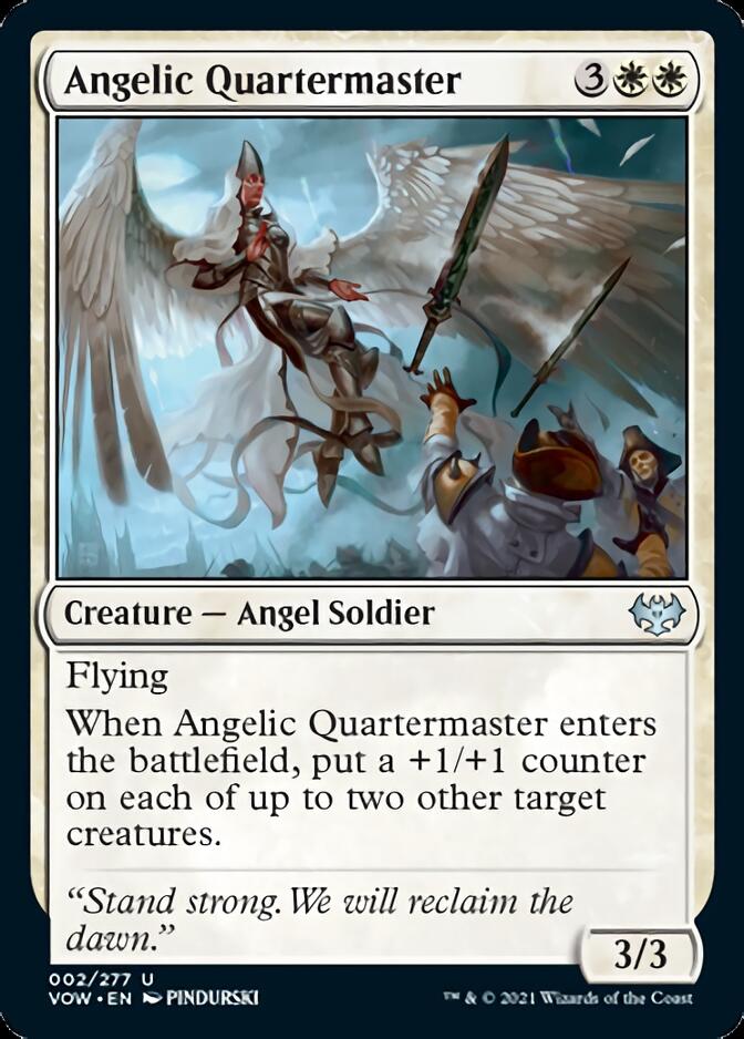 Angelic Quartermaster [Innistrad: Crimson Vow] | Dumpster Cat Games