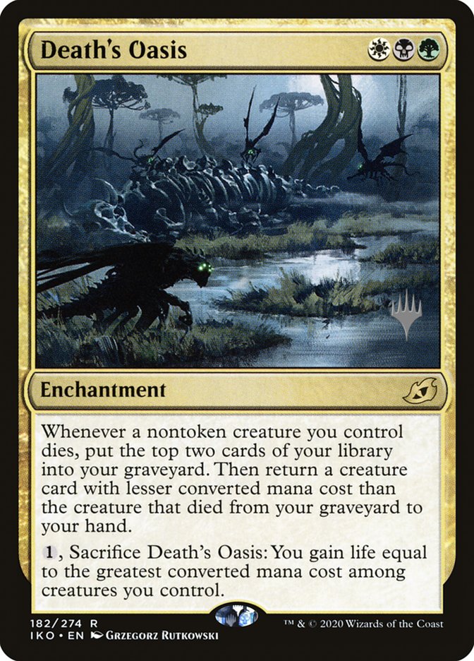 Death's Oasis (Promo Pack) [Ikoria: Lair of Behemoths Promos] | Dumpster Cat Games