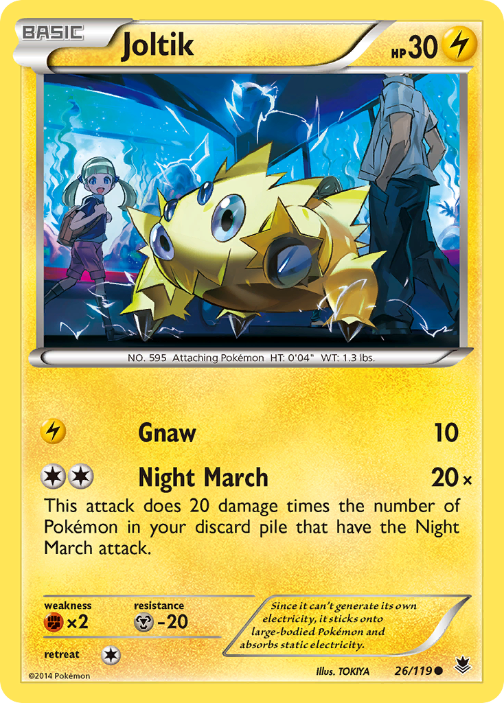 Joltik (26/119) [XY: Phantom Forces] | Dumpster Cat Games