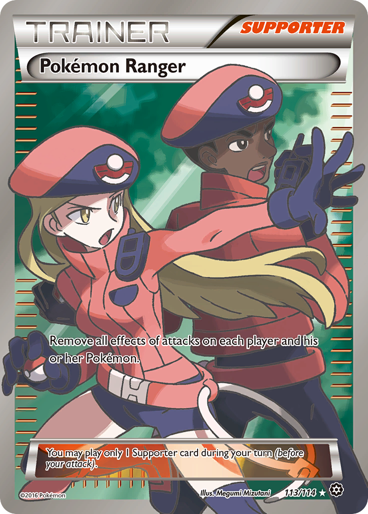 Pokemon Ranger (113/114) [XY: Steam Siege] | Dumpster Cat Games