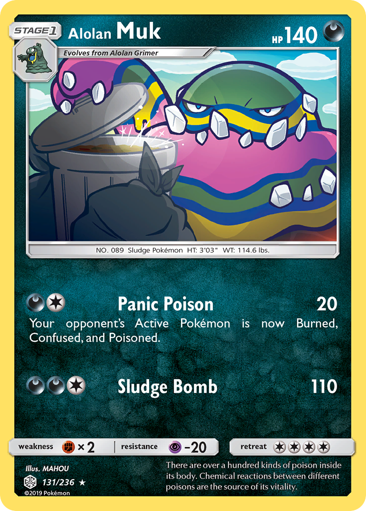 Alolan Muk (131/236) [Sun & Moon: Cosmic Eclipse] | Dumpster Cat Games