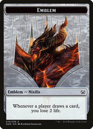 Emblem - Ob Nixilis Reignited [Duel Decks: Nissa vs. Ob Nixilis] | Dumpster Cat Games