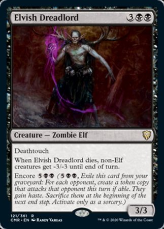 Elvish Dreadlord [Commander Legends] | Dumpster Cat Games