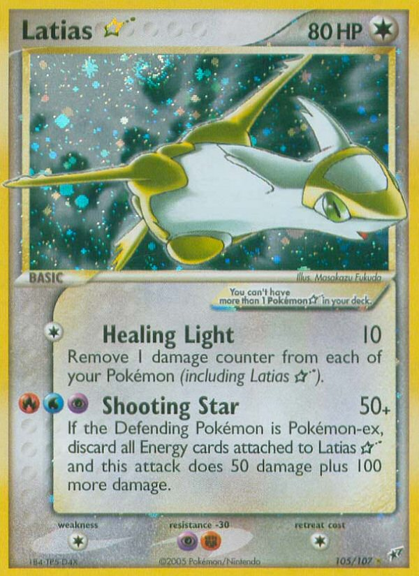 Latias Star (105/107) [EX: Deoxys] | Dumpster Cat Games