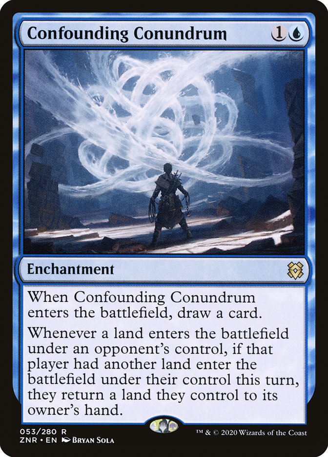 Confounding Conundrum [Zendikar Rising] | Dumpster Cat Games