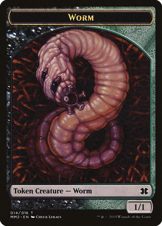 Worm Token [Modern Masters 2015 Tokens] | Dumpster Cat Games