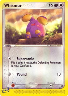 Whismur (019) (Cosmos Holo) [Nintendo: Black Star Promos] | Dumpster Cat Games