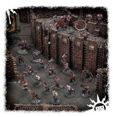 Start Collecting! Khorne Bloodbound Goreblade Warband | Dumpster Cat Games