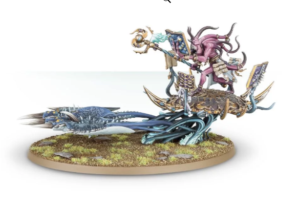 Herald of Tzeentch on Burning Chariot | Dumpster Cat Games