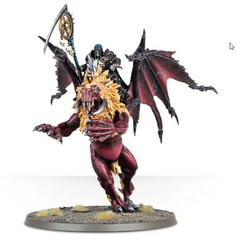 Chaos Sorcerer Lord on Manticore | Dumpster Cat Games