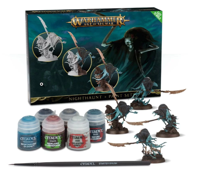 Nighthaunt + Paint Set | Dumpster Cat Games