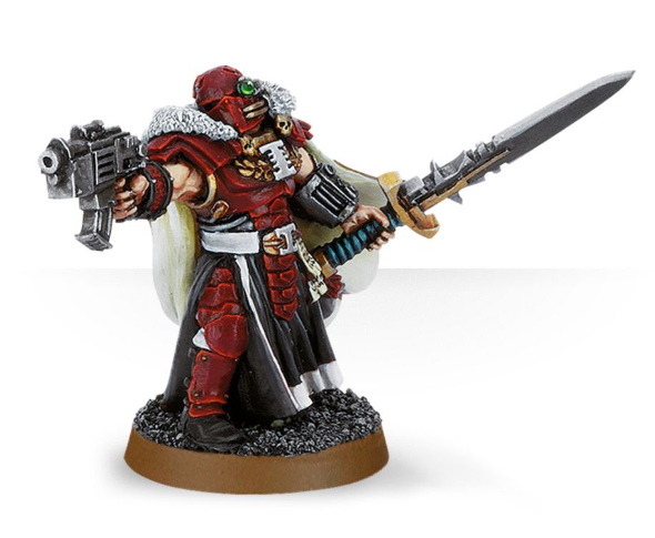 Inquisitor with Power Sword and Bolt Pistol | Dumpster Cat Games