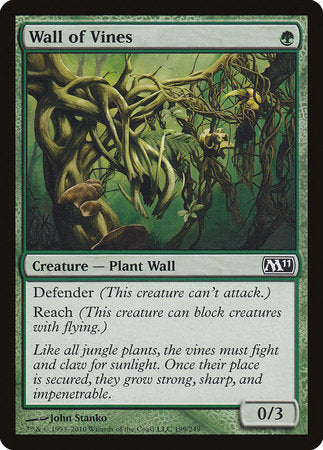 Wall of Vines [Magic 2011] | Dumpster Cat Games