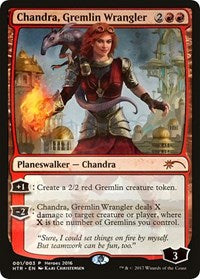 Chandra, Gremlin Wrangler [Unique and Miscellaneous Promos] | Dumpster Cat Games