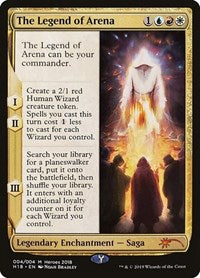 The Legend of Arena [Unique and Miscellaneous Promos] | Dumpster Cat Games