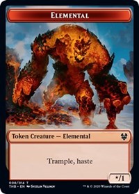 Elemental Token [Theros Beyond Death] | Dumpster Cat Games