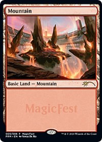 Mountain (2020) [MagicFest Cards] | Dumpster Cat Games