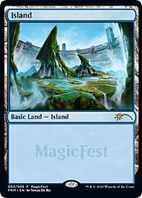 Island (2020) [MagicFest Cards] | Dumpster Cat Games