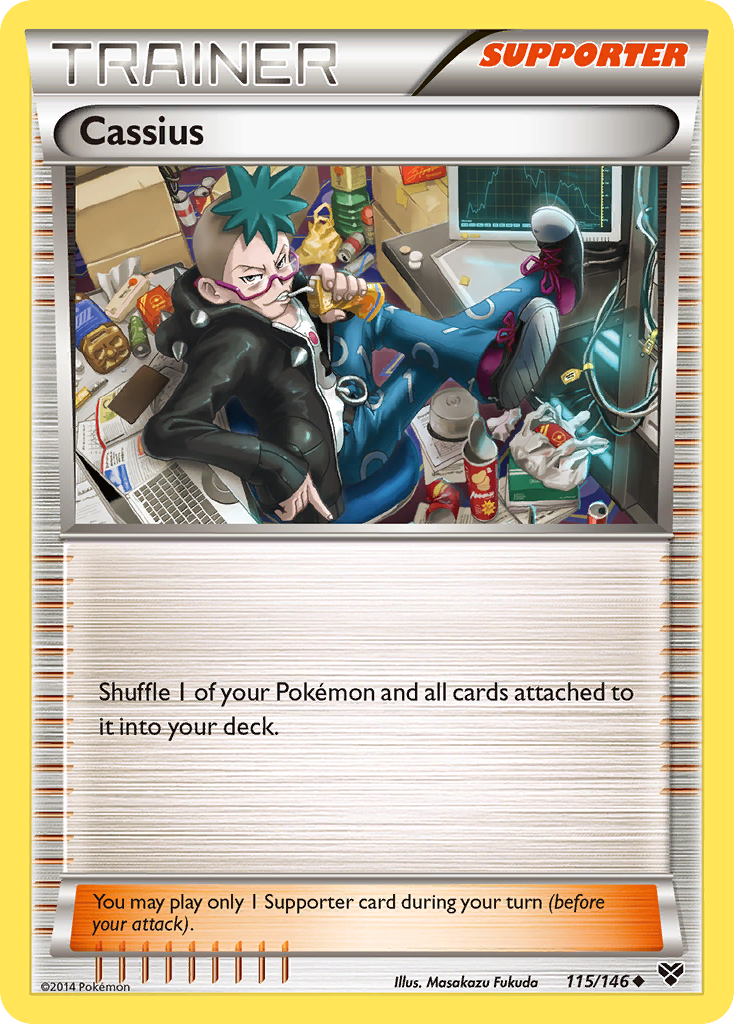 Cassius (115/146) [XY: Base Set] | Dumpster Cat Games