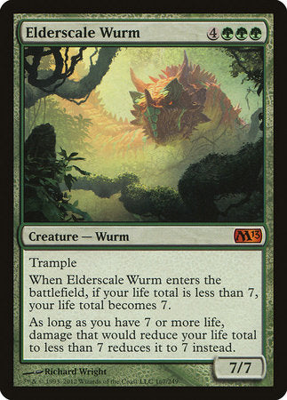 Elderscale Wurm [Magic 2013] | Dumpster Cat Games