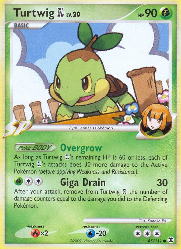 Turtwig GL (85/111) [Platinum: Rising Rivals] | Dumpster Cat Games