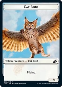 Cat Bird Token [Ikoria: Lair of Behemoths] | Dumpster Cat Games