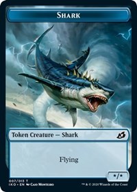 Shark Token [Ikoria: Lair of Behemoths] | Dumpster Cat Games