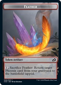 Feather Token [Ikoria: Lair of Behemoths] | Dumpster Cat Games