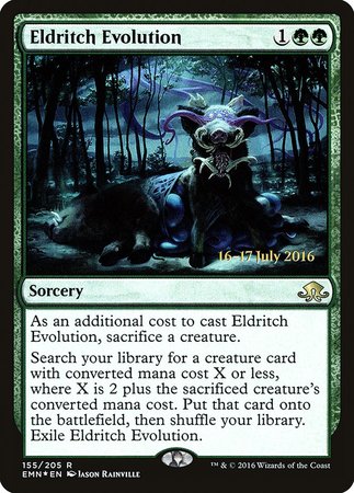 Eldritch Evolution [Eldritch Moon Promos] | Dumpster Cat Games