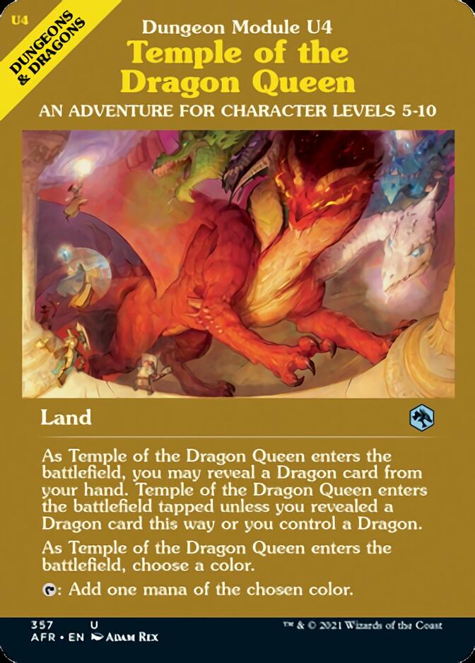 Temple of the Dragon Queen (Dungeon Module) [Dungeons & Dragons: Adventures in the Forgotten Realms] | Dumpster Cat Games