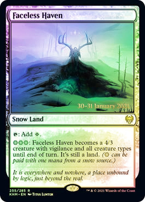 Faceless Haven   [Kaldheim Prerelease Promos] | Dumpster Cat Games