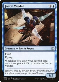 Faerie Vandal [Zendikar Rising Commander] | Dumpster Cat Games