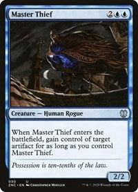 Master Thief [Zendikar Rising Commander] | Dumpster Cat Games