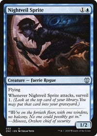 Nightveil Sprite [Zendikar Rising Commander] | Dumpster Cat Games