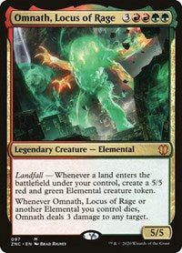 Omnath, Locus of Rage [Zendikar Rising Commander] | Dumpster Cat Games