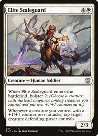 Elite Scaleguard [Zendikar Rising Commander] | Dumpster Cat Games