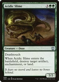 Acidic Slime [Zendikar Rising Commander] | Dumpster Cat Games