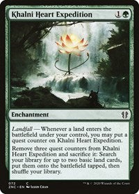 Khalni Heart Expedition [Zendikar Rising Commander] | Dumpster Cat Games