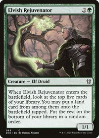 Elvish Rejuvenator [Zendikar Rising Commander] | Dumpster Cat Games