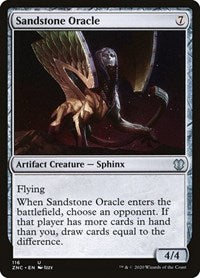 Sandstone Oracle [Zendikar Rising Commander] | Dumpster Cat Games