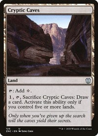 Cryptic Caves [Zendikar Rising Commander] | Dumpster Cat Games