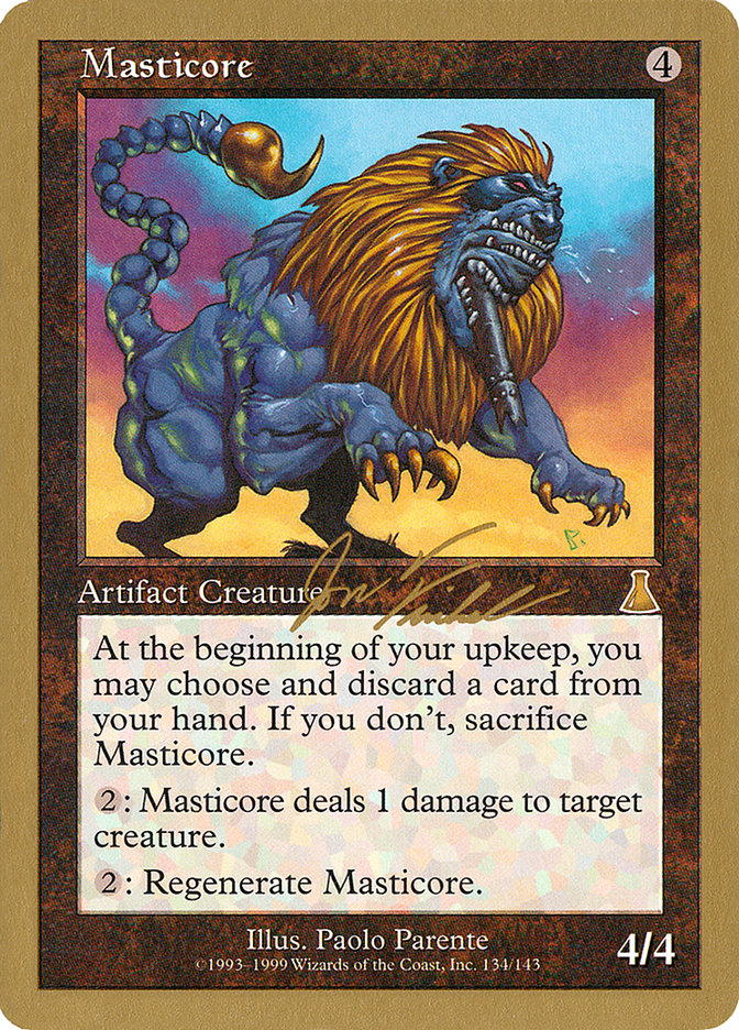 Masticore (Jon Finkel) [World Championship Decks 2000] | Dumpster Cat Games