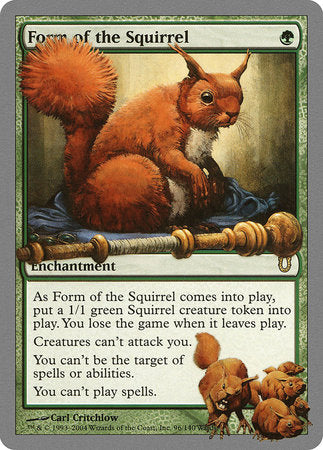 Form of the Squirrel [Unhinged] | Dumpster Cat Games