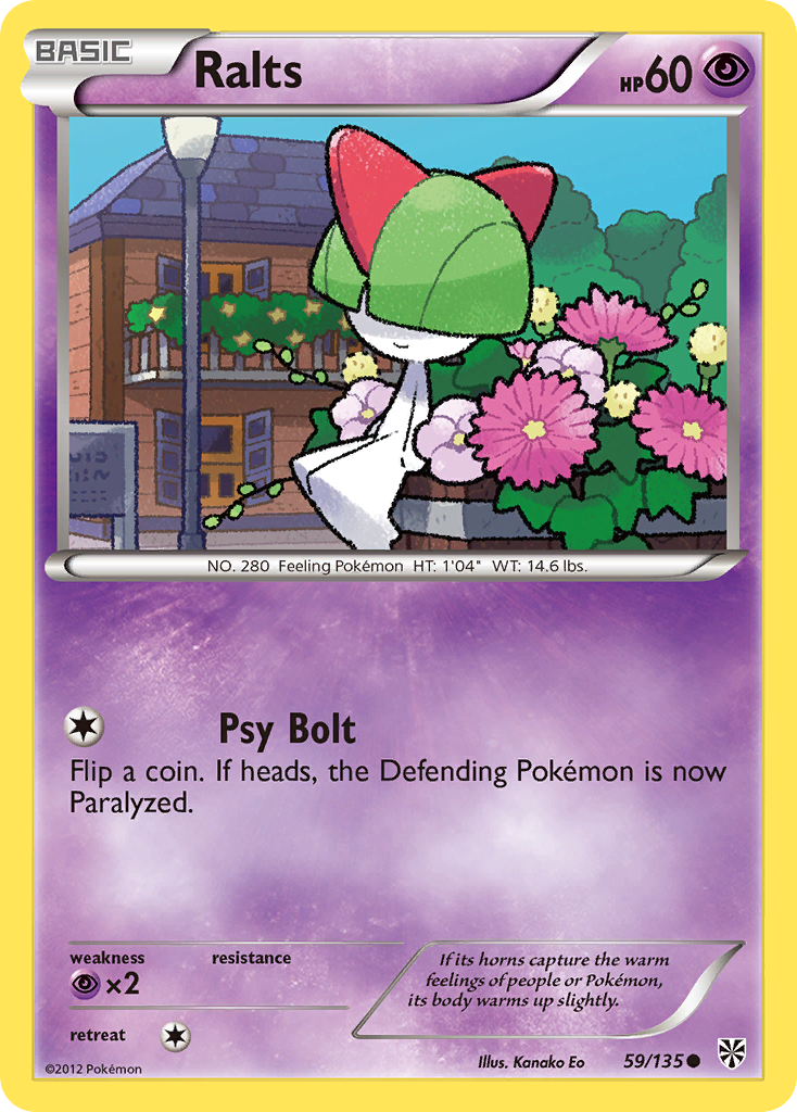 Ralts (59/135) [Black & White: Plasma Storm] | Dumpster Cat Games