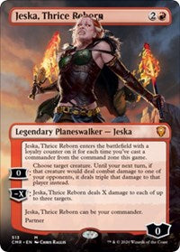 Jeska, Thrice Reborn (Borderless) [Commander Legends] | Dumpster Cat Games