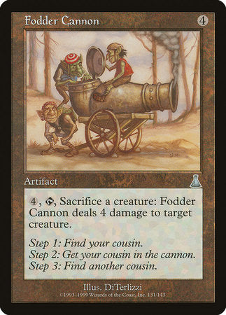 Fodder Cannon [Urza's Destiny] | Dumpster Cat Games