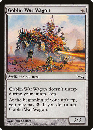 Goblin War Wagon [Mirrodin] | Dumpster Cat Games