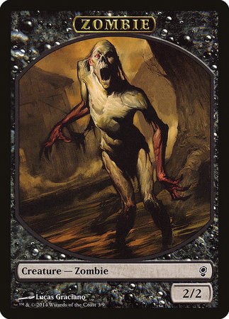 Zombie Token [Conspiracy Tokens] | Dumpster Cat Games