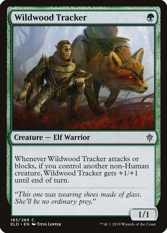 Wildwood Tracker [Throne of Eldraine] | Dumpster Cat Games